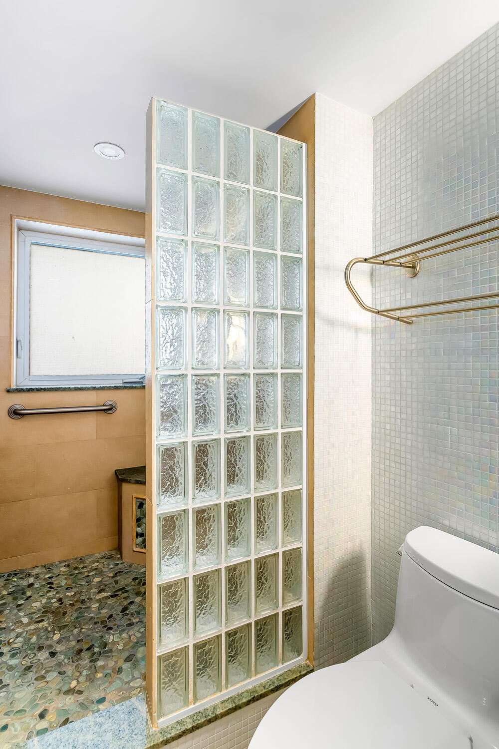 215 North Birch Road, Unit 5B Fort Lauderdale, FL 33304 - Photo 50 of 73 a bathroom with a toilet and a shower