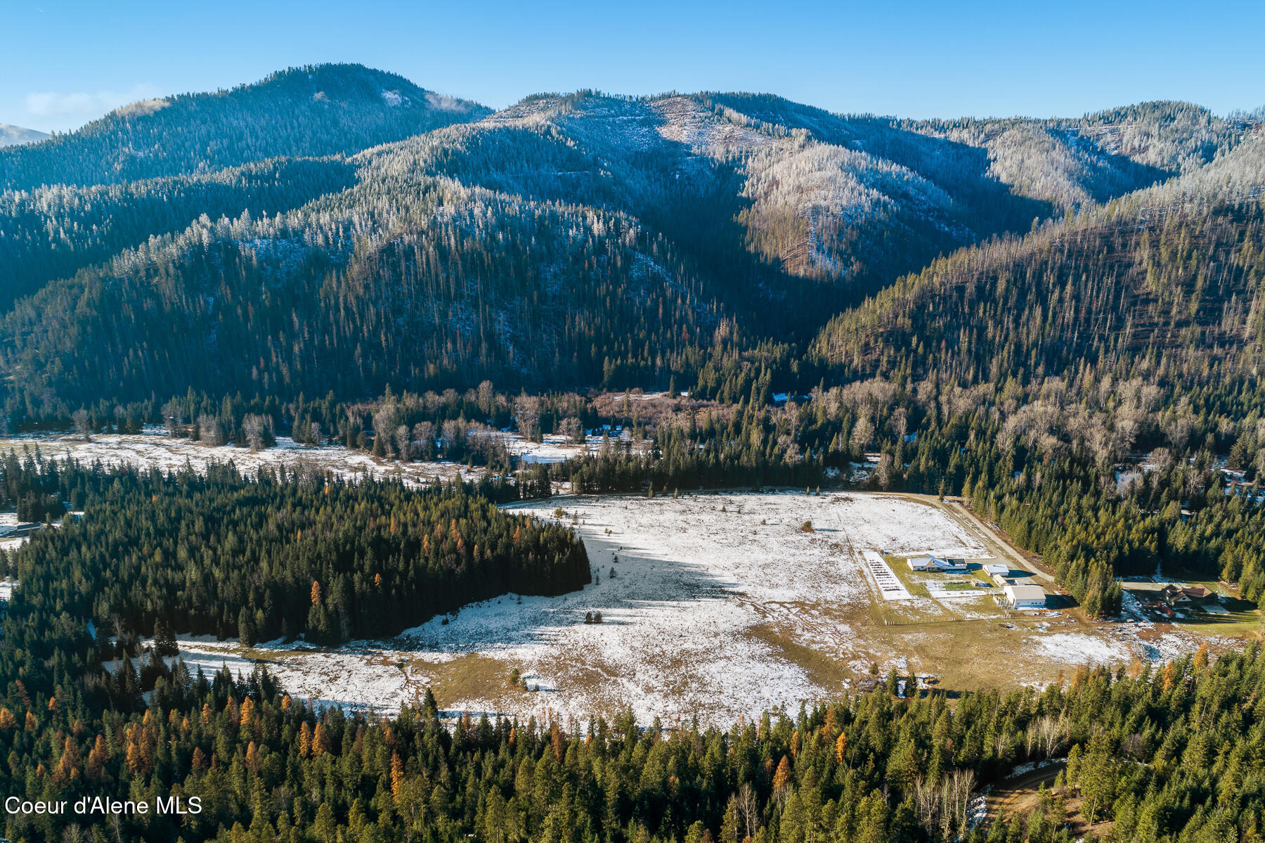 828 West Fork Eagle Creek Road Wallace, ID 83873 - Photo 46 of 65 Aerial_828WForkEagleCreekRd-9