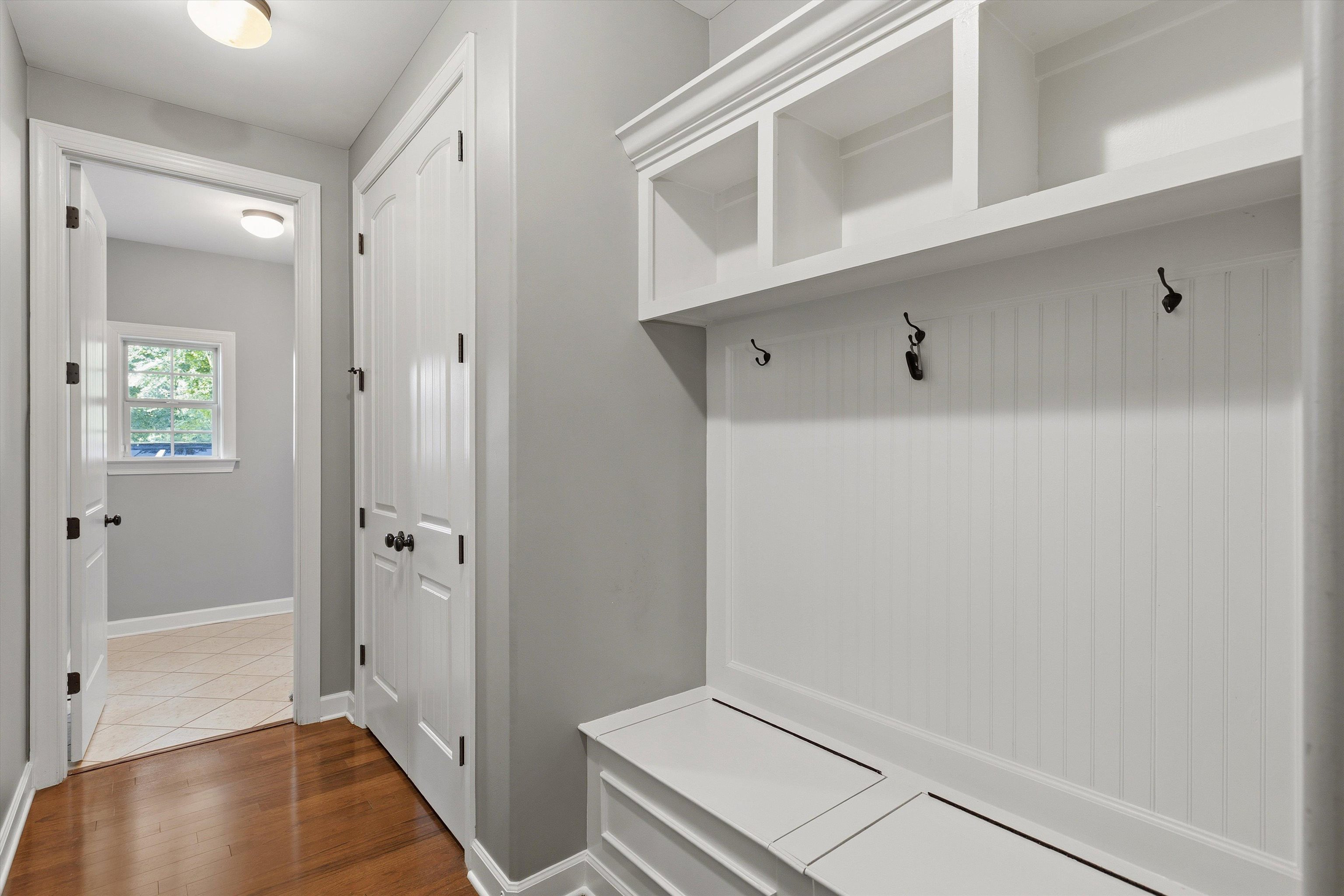 141 Lower Fields Lane Collierville, TN 38017 - Photo 11 of 29 Right at back/garage door. More pantry and storage in the double closet seen here.