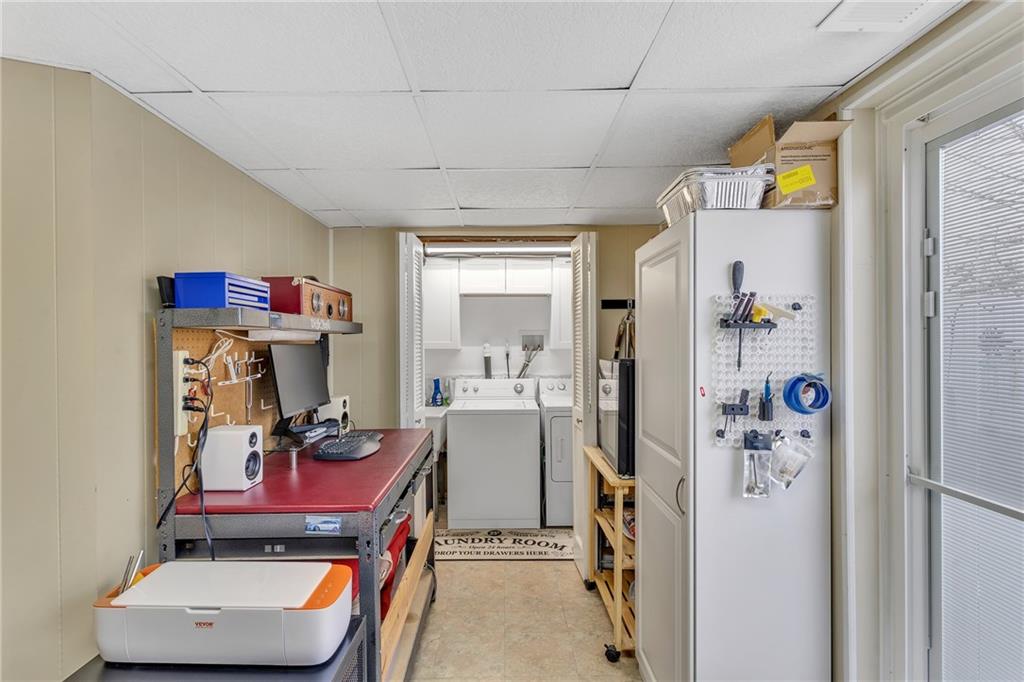 4 B Springwood Square Harwick, PA 15049 - Photo 28 of 32 Finished Basement and laundry