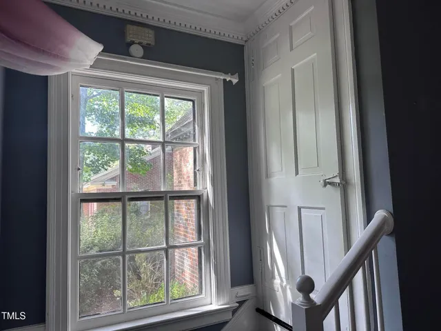 a view of front door