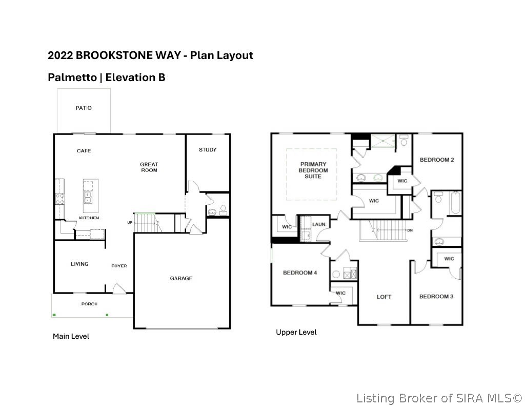 2022 Brookstone Way Georgetown, IN 47122 - Photo 16 of 16 floor plan