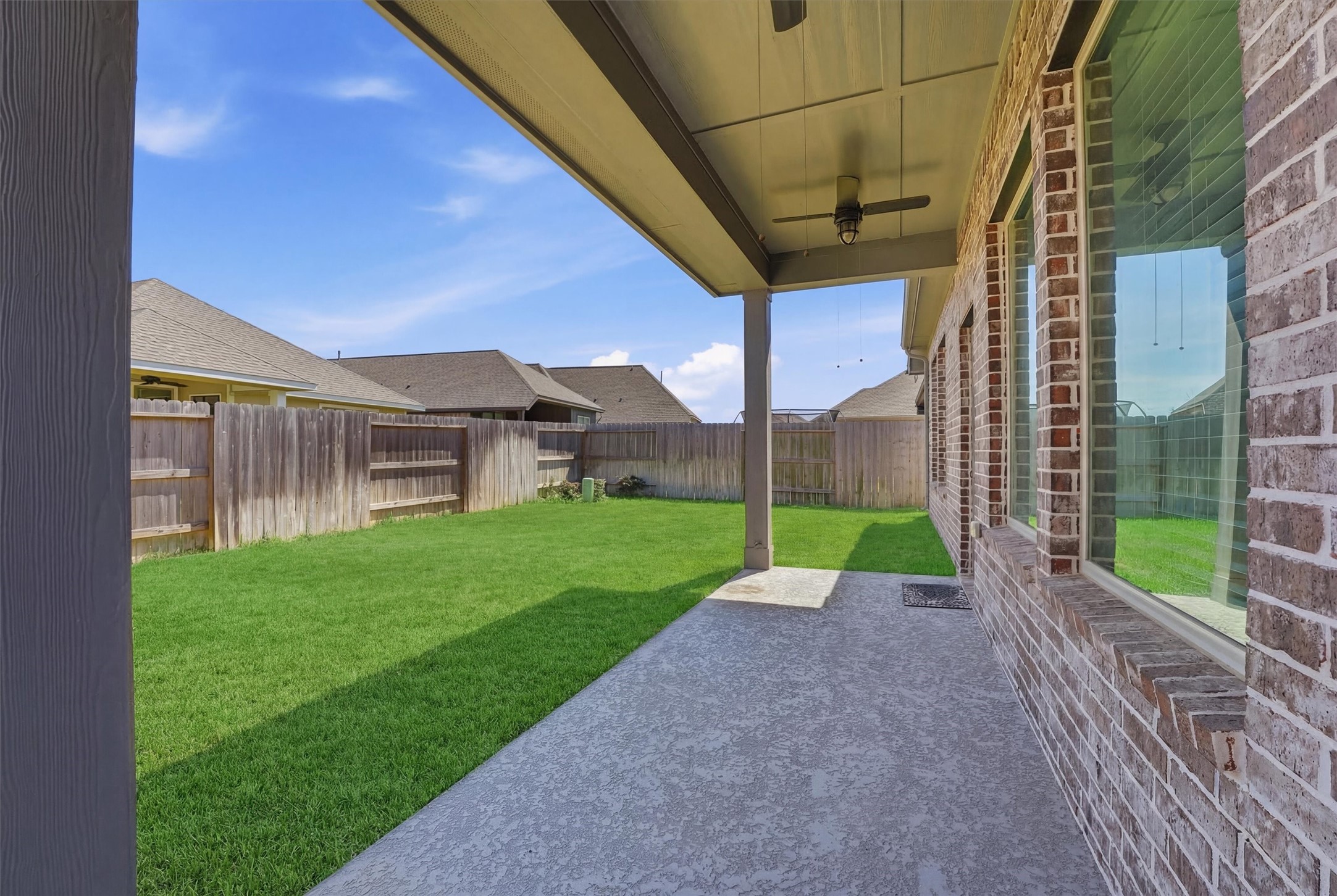 1338 Lakeside Crk Road Magnolia, TX 77354 - Photo 26 of 37 a view of a house with a yard