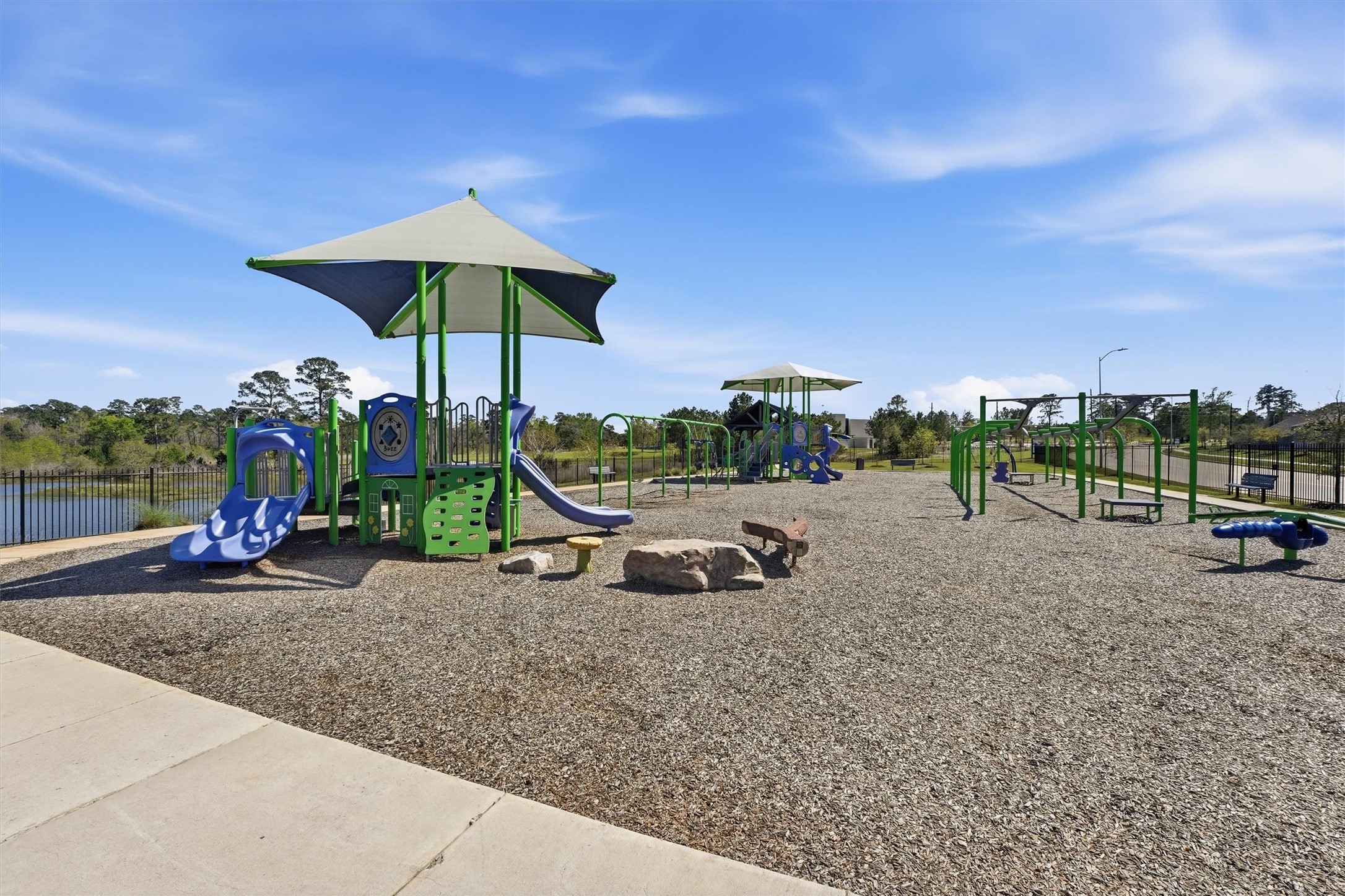 1338 Lakeside Crk Road Magnolia, TX 77354 - Photo 32 of 37 a view of a park with slide