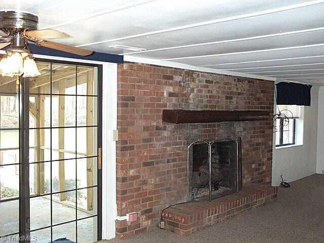 1536 Riverview Road Lexington, NC 27292 - Photo 3 of 6 Other. Fireplace w/gas logs