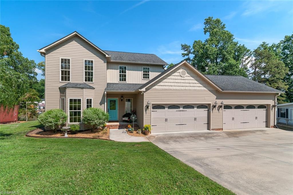 2188 Riverview Rd Extension Lexington, NC 27292 - Photo 24 of 29 Simply STUNNING! Can you say BRING your friends and family! PLENTY of parking ~ A MUST at the lake! And what about the 4 CAR GARAGE! Store your lake toys, trailer, floats!