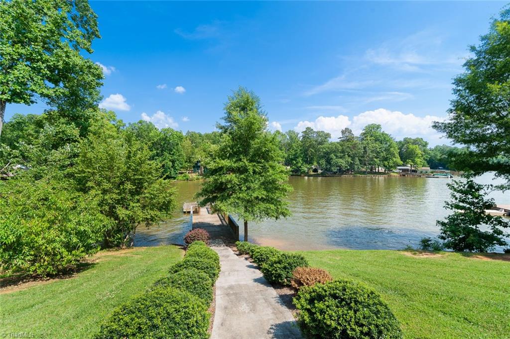 2188 Riverview Rd Extension Lexington, NC 27292 - Photo 7 of 29 Gentle walk to the lake with private pier