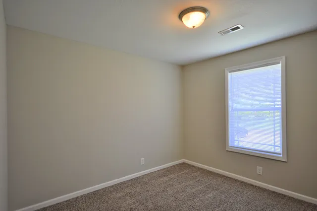 an empty room with a empty space