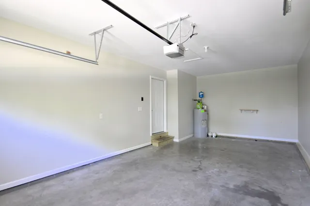 a backyard of a house