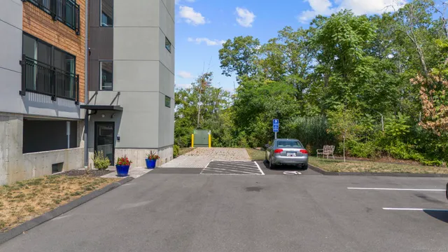 a view of livingroom with hardwood floor and hallway