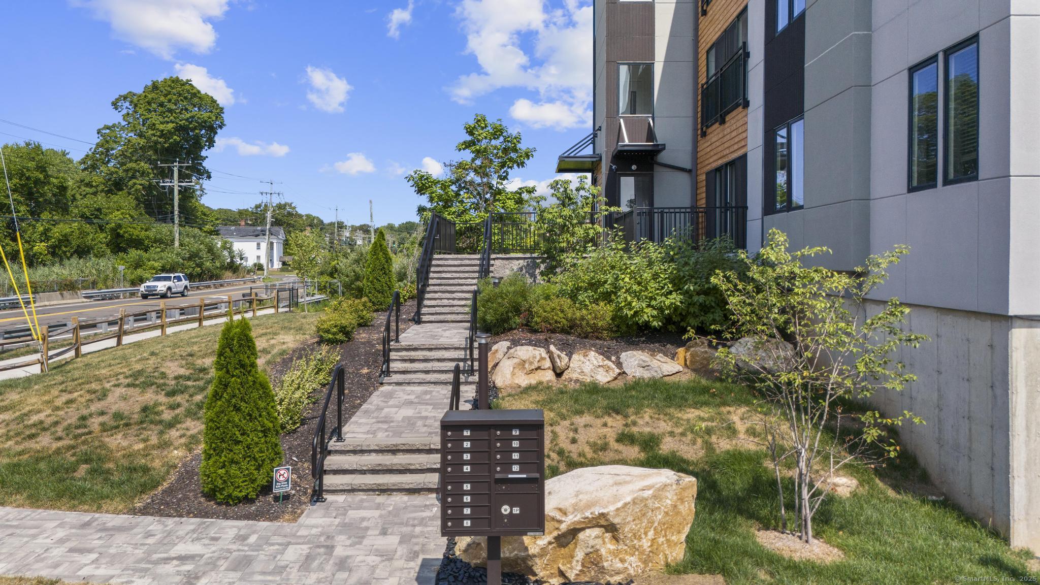 245 East Main Street, Unit 2 Branford, CT 06405 - Photo 5 of 40 a view of a garden