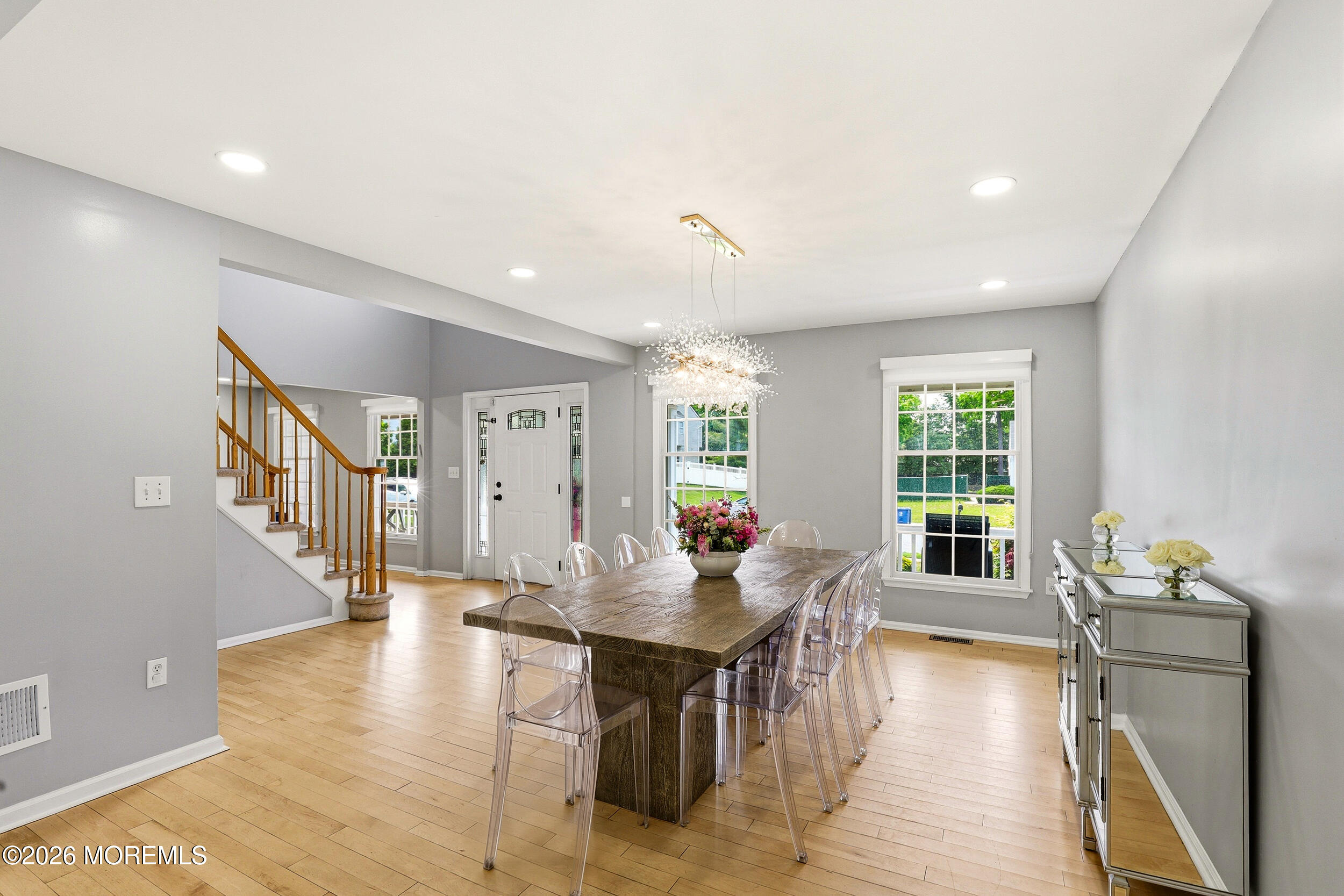 2055 MacKenzie Road Toms River, NJ 08755 - Photo 9 of 56 a view of a dining room with furniture window and wooden floor