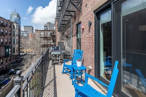 a view of balcony and deck