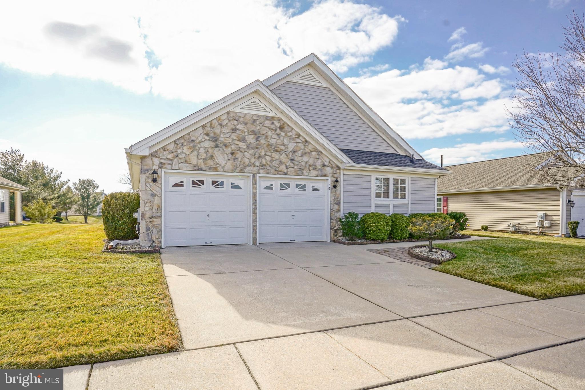 a view of a house with a patio