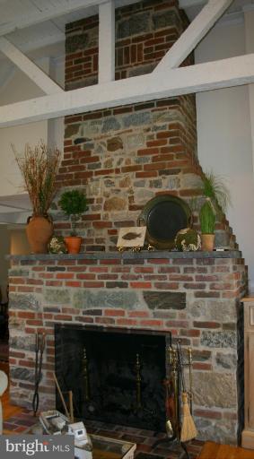 2525 Carrollton Road Annapolis, MD 21403 - Photo 5 of 29 Classic Stone/Brick Wood Burning Fireplace