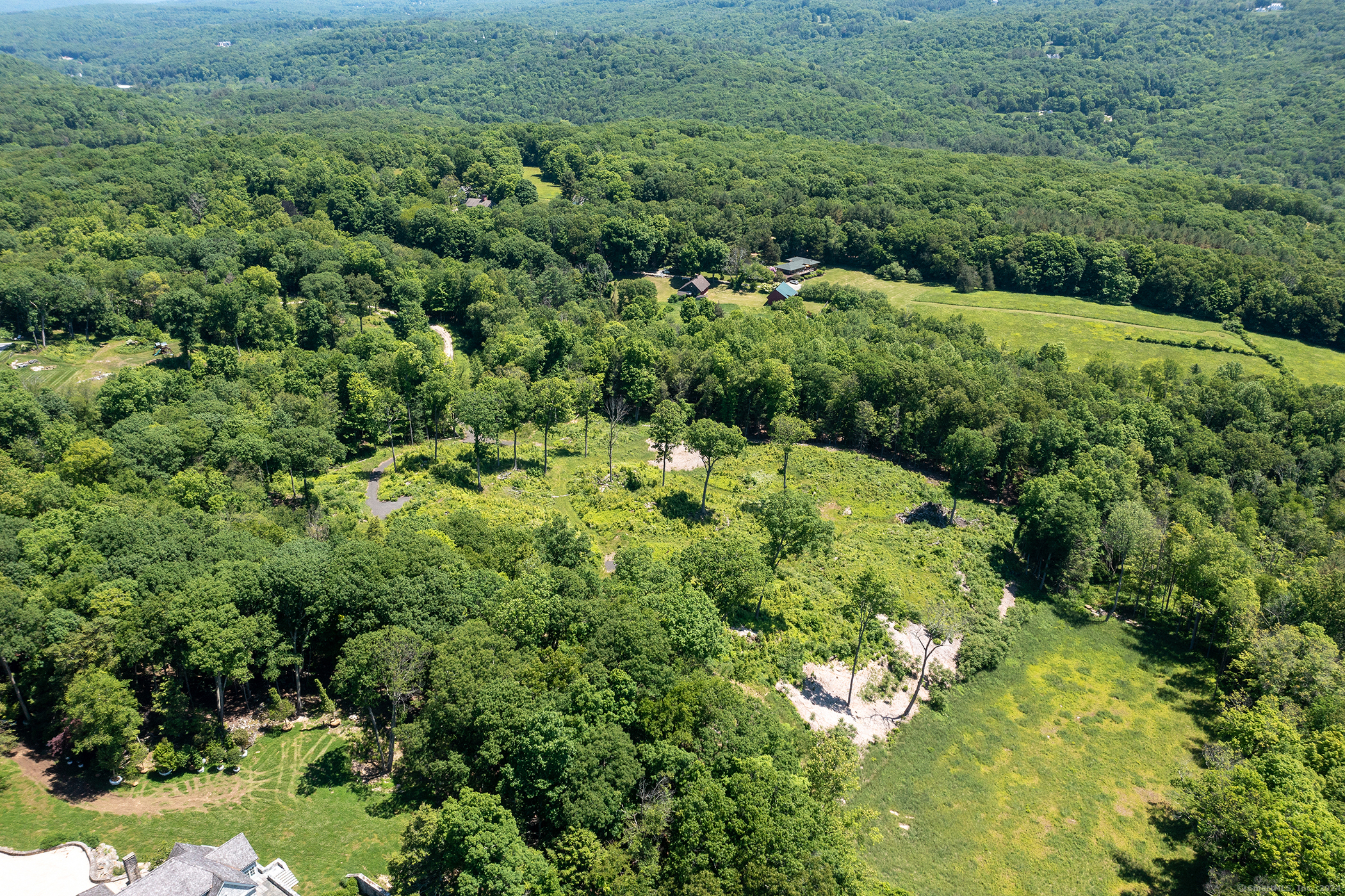 101 Lower Church Hill Road Washington, CT 06794 - Photo 5 of 6 a view of a forest with a houses