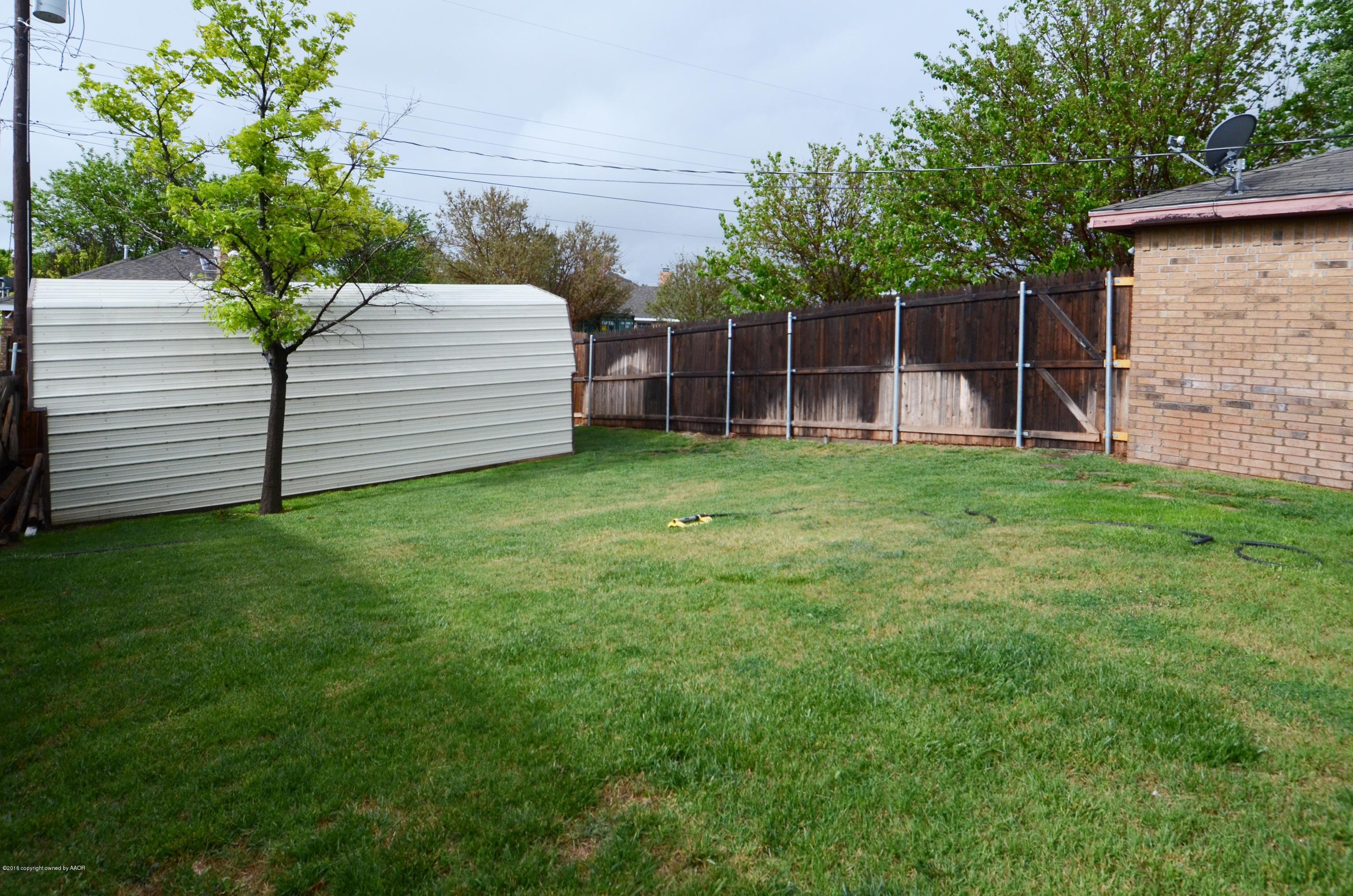 4219 Catalpa Lane Amarillo, TX 79110 - Photo 27 of 27 25 Backyard 2