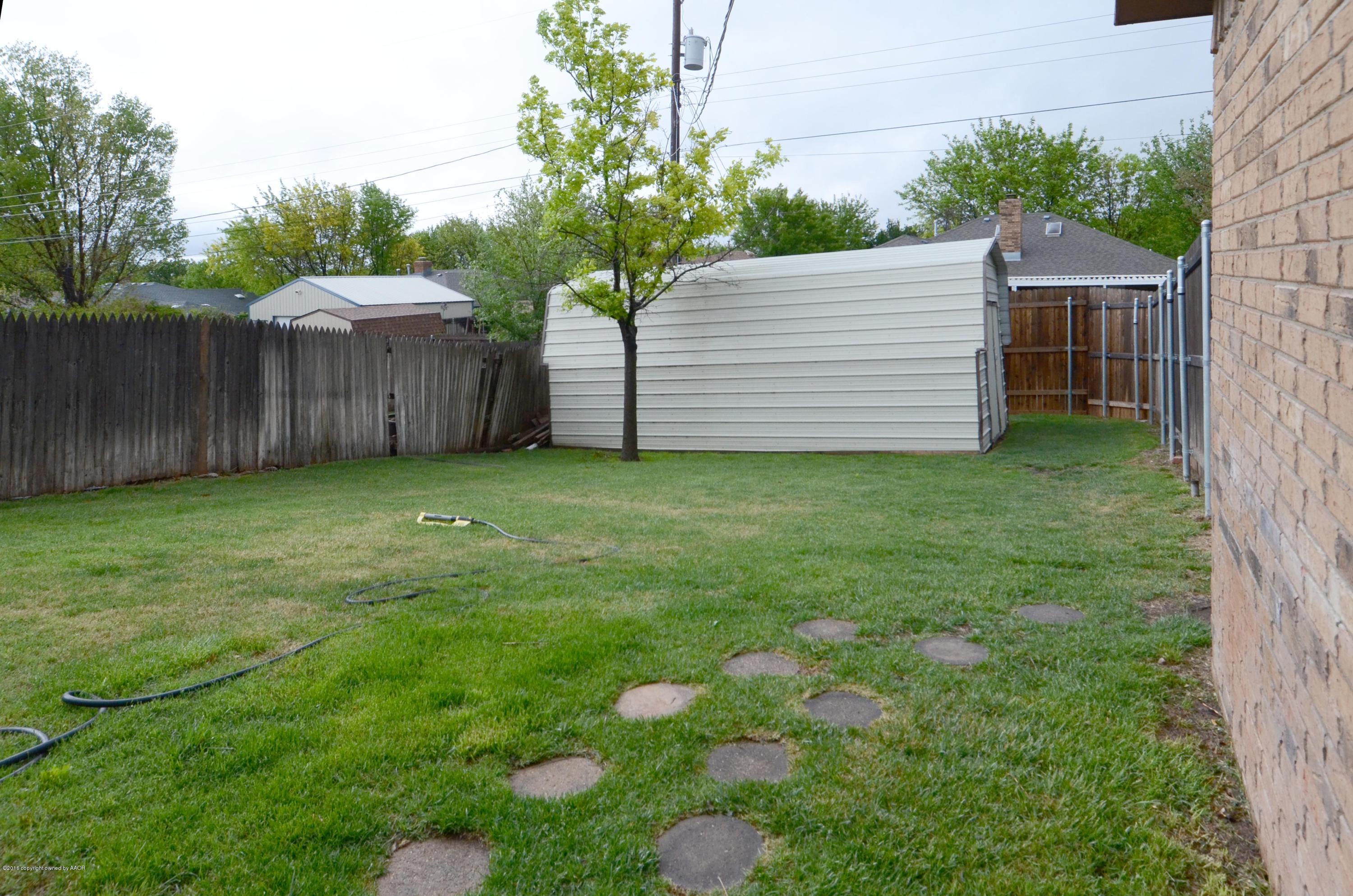 4219 Catalpa Lane Amarillo, TX 79110 - Photo 3 of 27 03 Backyard