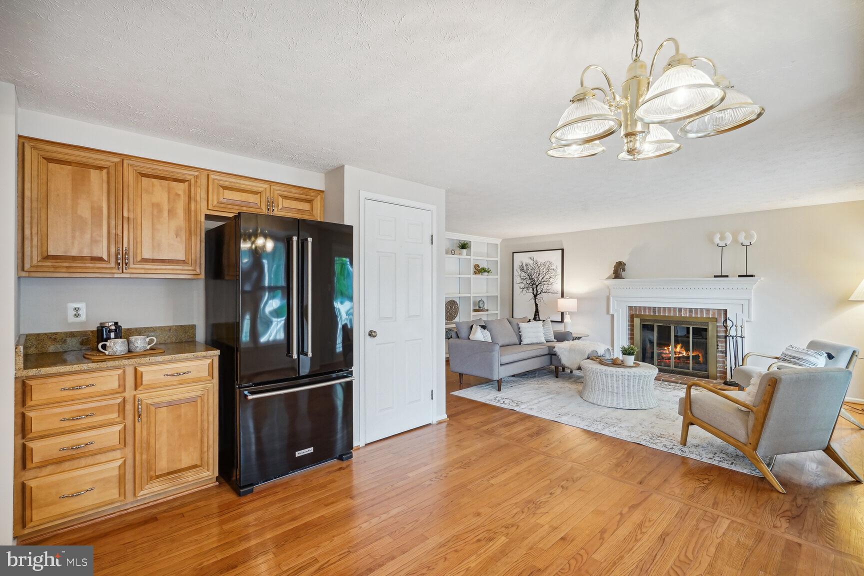 6311 Falling Brook Drive Burke, VA 22015 - Photo 14 of 35 Kitchen and Family Room