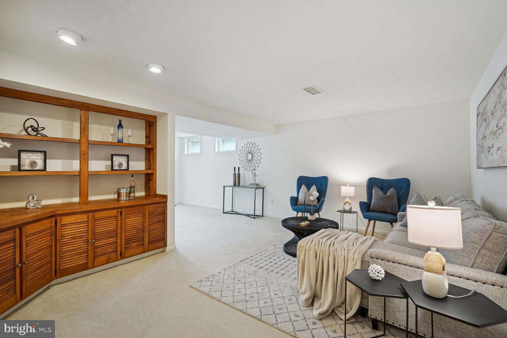 6311 Falling Brook Drive Burke, VA 22015 - Photo 25 of 35 Basement Rec Room