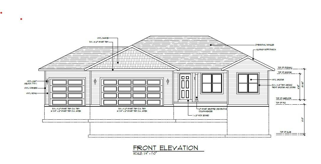 410 Village Lane Ripon, WI 54971 - Photo 11 of 12 Lot 30 front elevation