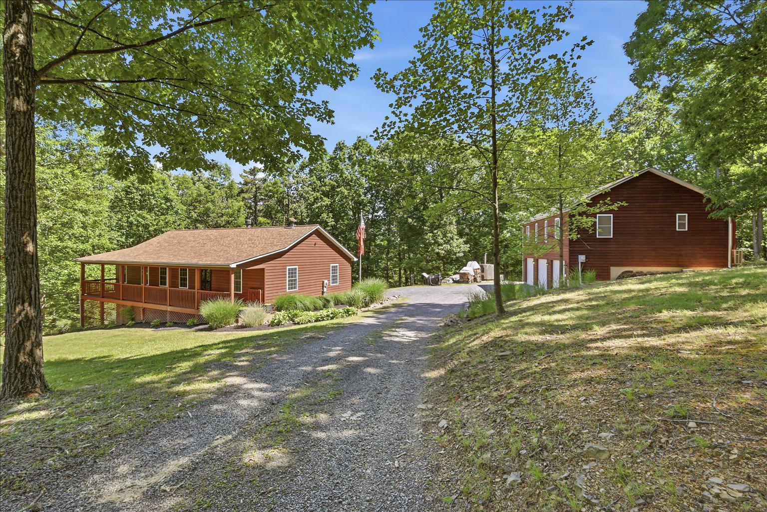 323 South Timber Ridge Road Cross Junction, VA 22625 - Photo 9 of 109 View from driveway