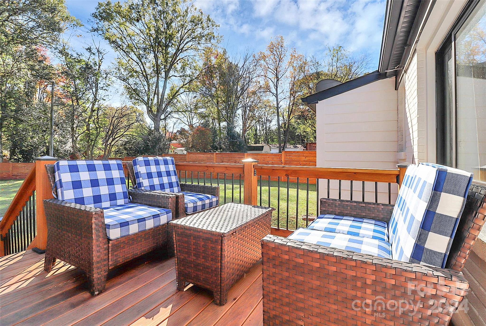4605 General Pershing Drive Charlotte, NC 28209 - Photo 26 of 35 a view of a roof deck with furniture