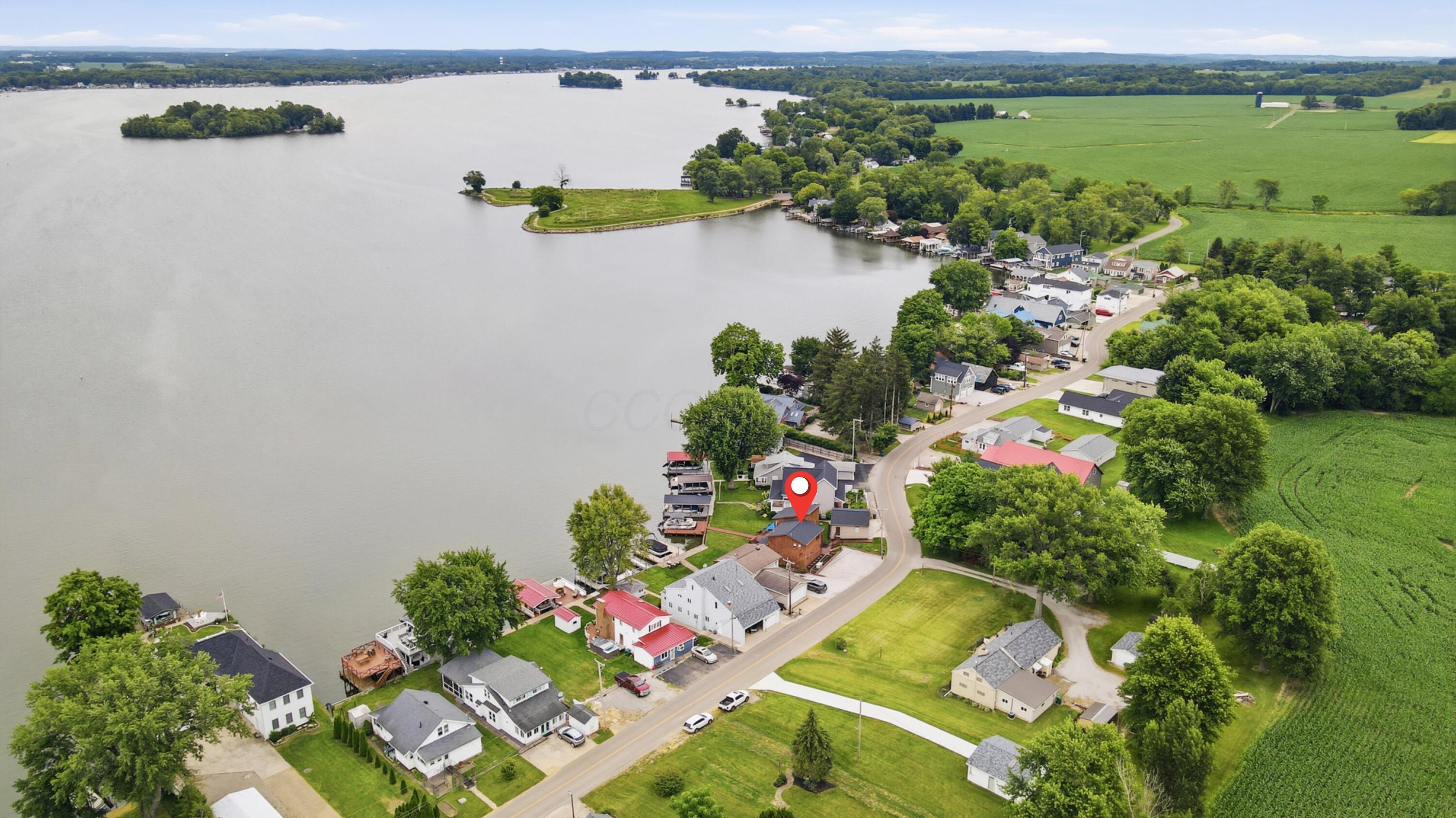 3250 South Bank Road Northeast Millersport, OH 43046 - Photo 2 of 79 Aerial View - 3250 South Bank Road NE, Millersport, OH 43046