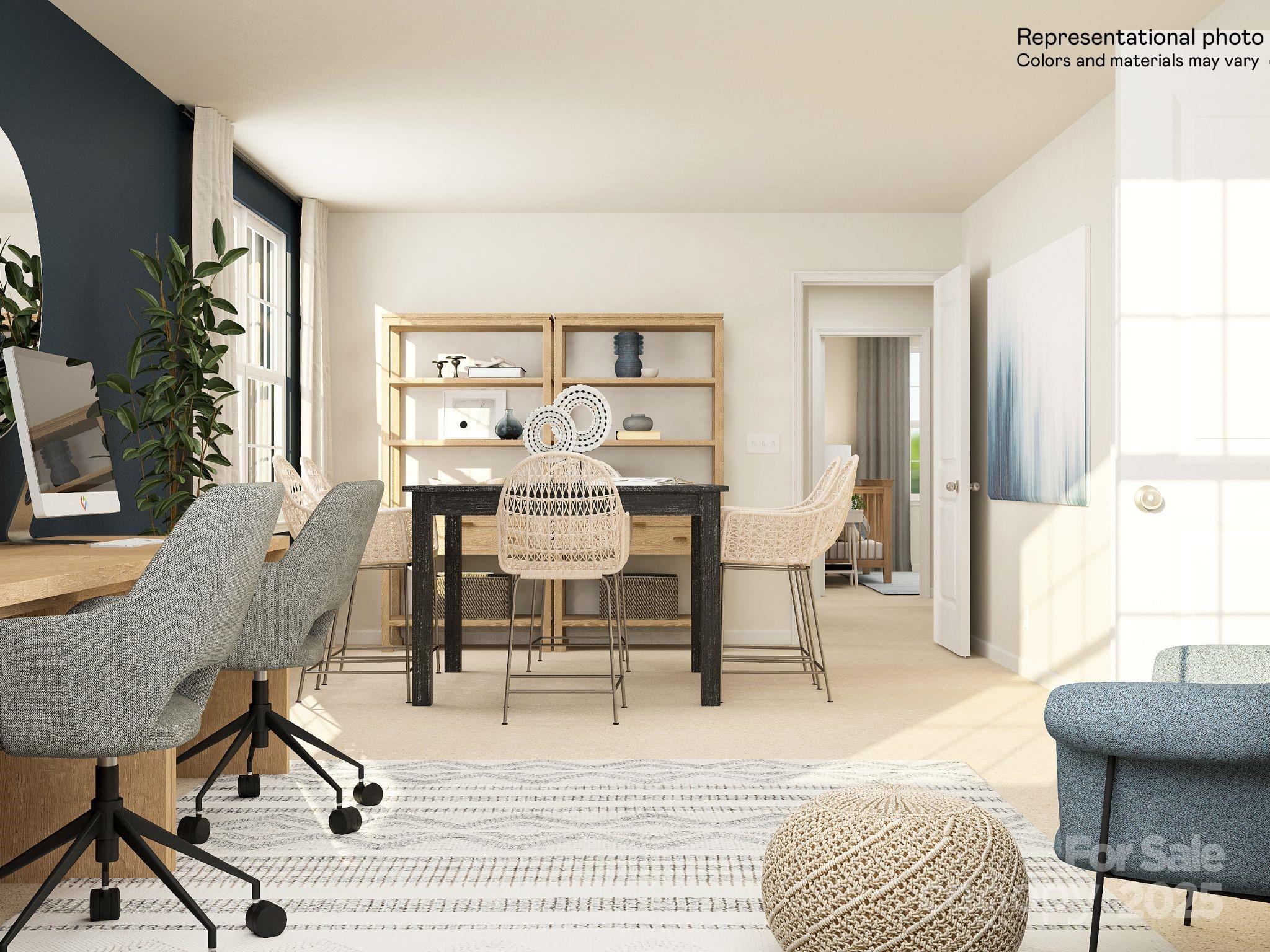 4262 Skyboat Circle Fort Mill, SC 29715 - Photo 17 of 44 a dining room with furniture and window