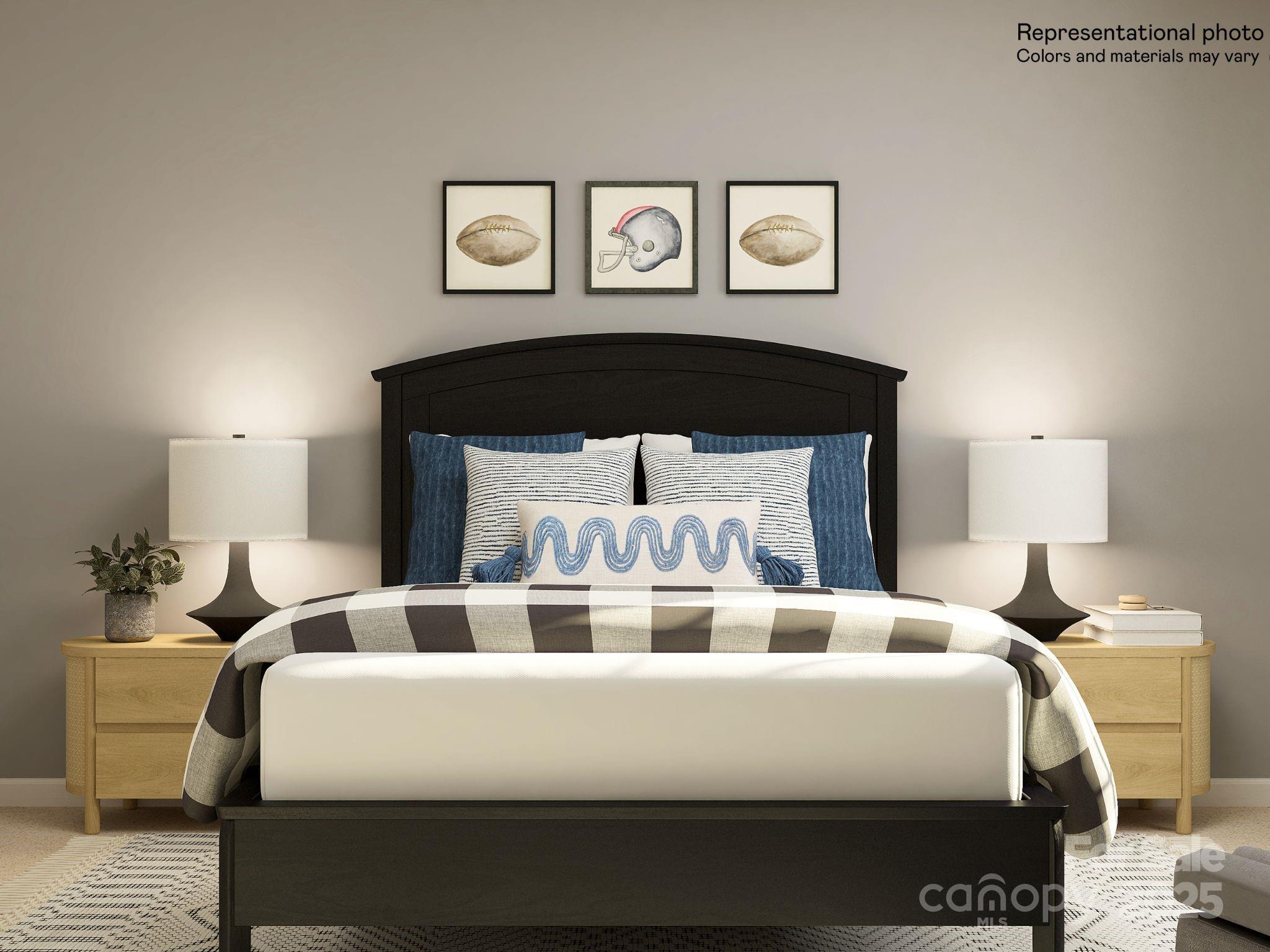 4262 Skyboat Circle Fort Mill, SC 29715 - Photo 26 of 44 a large bed sitting in a bedroom and dresser