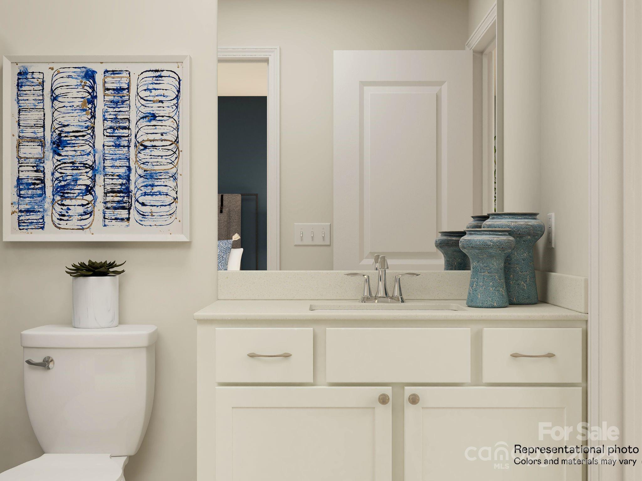 4262 Skyboat Circle Fort Mill, SC 29715 - Photo 28 of 44 a bathroom with a sink and a toilet