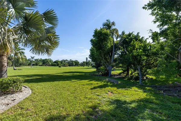 a view of a golf course