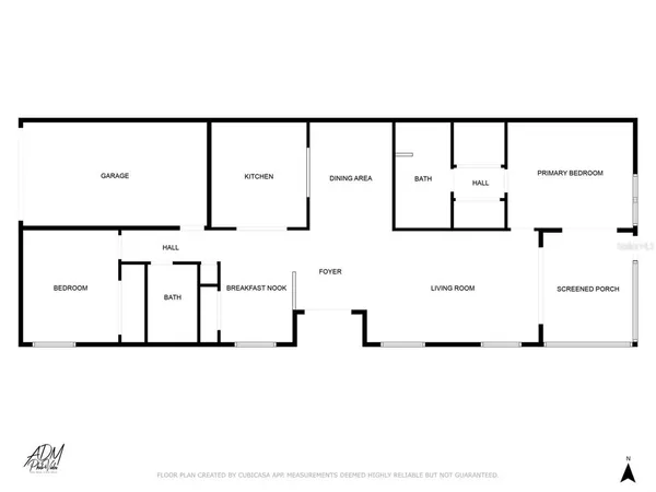 a picture of a floor plan