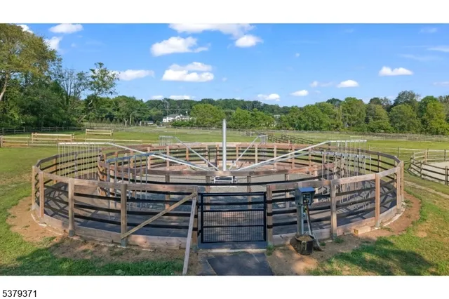 a view of park bench and garden