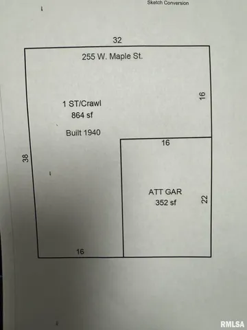 $28,000 | 265 West Maple Street, Roseville, IL 61473