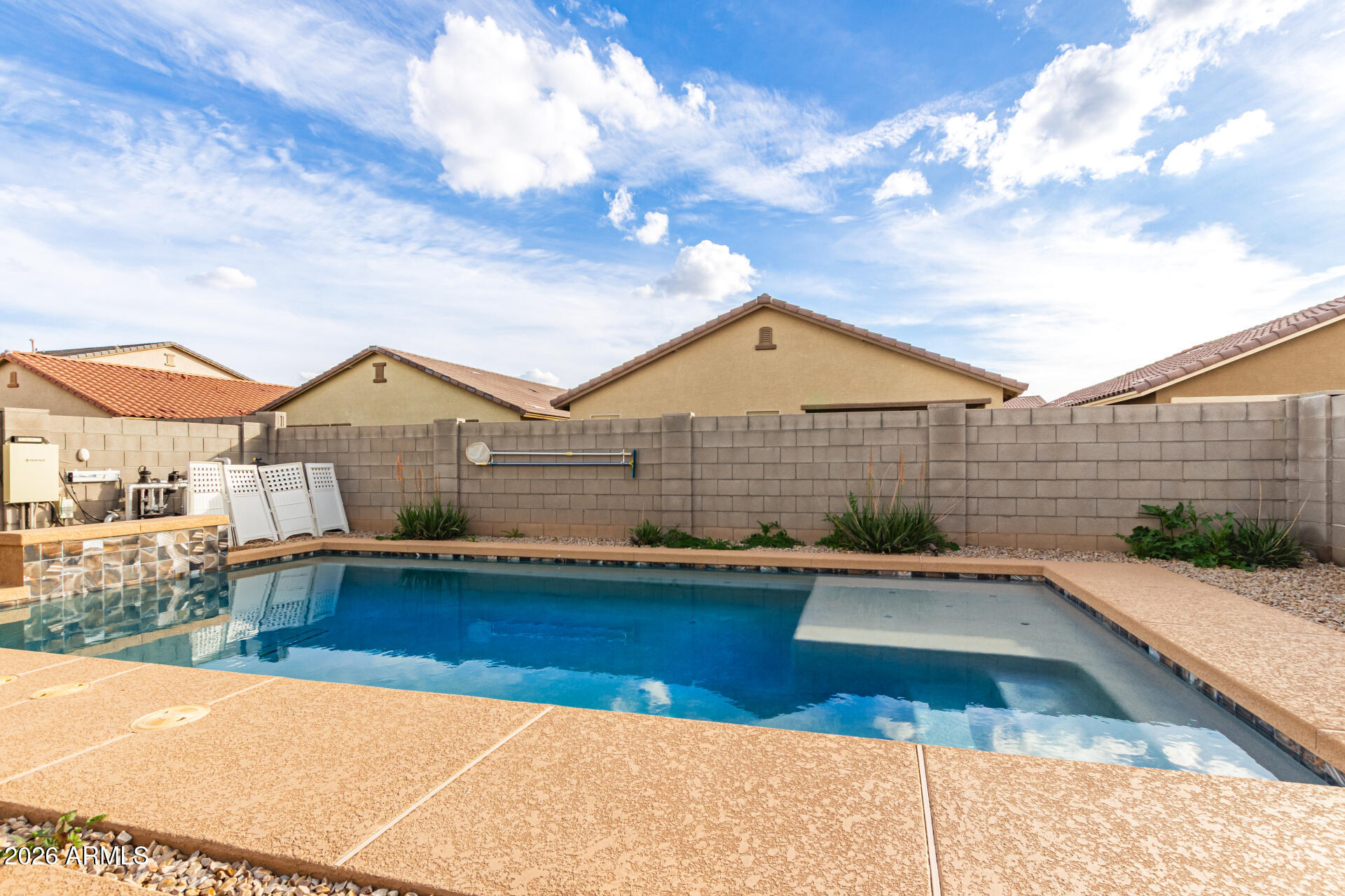 6203 West Evergreen Road Glendale, AZ 85302 - Photo 7 of 32 a front view of house with yard and patio
