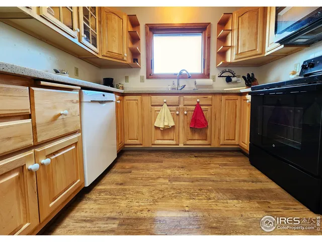 a view of open kitchen