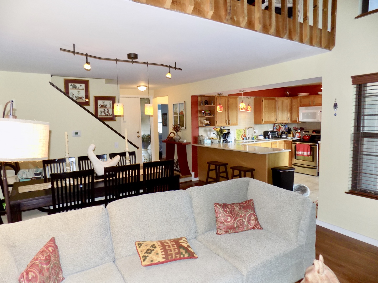 702 Chandler Road Gurnee, IL 60031 - Photo 26 of 26 a living room with lots of furniture and a rug