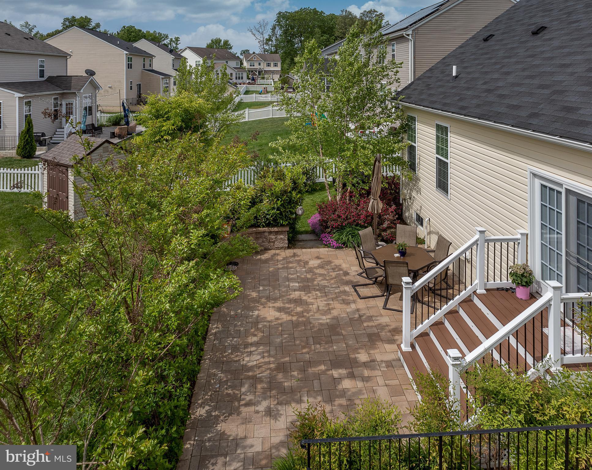 709 Bischoff Road Baltimore, MD 21220 - Photo 37 of 41 Shady and Serene Patio