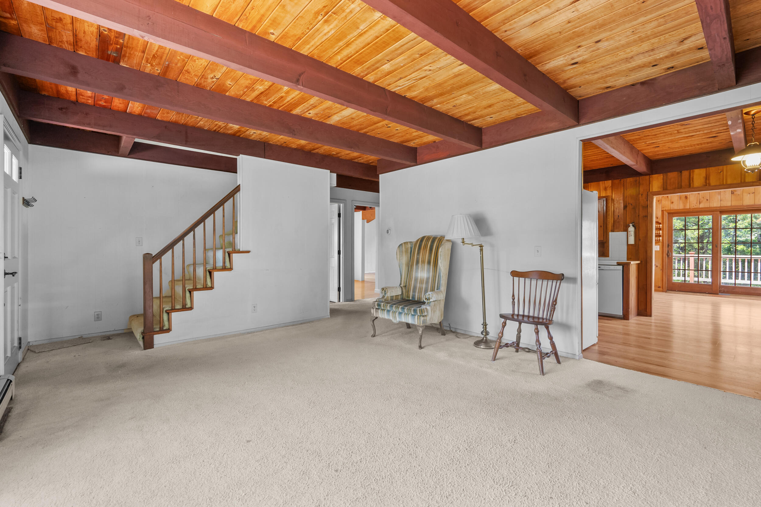 114 Bucks Creek Road Chatham, MA 02633 - Photo 8 of 43 a view of an empty room with stairs