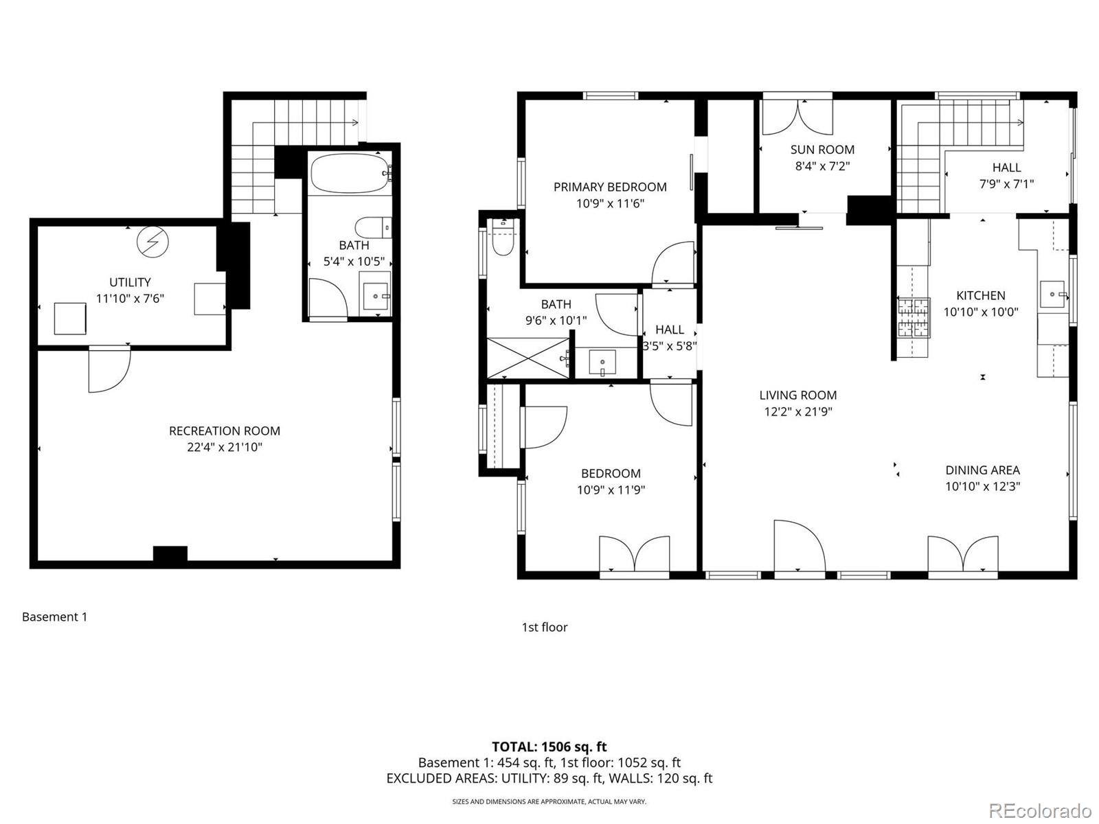 1422 Quebec Street Denver, CO 80220 - Photo 19 of 19 a picture of a floor plan