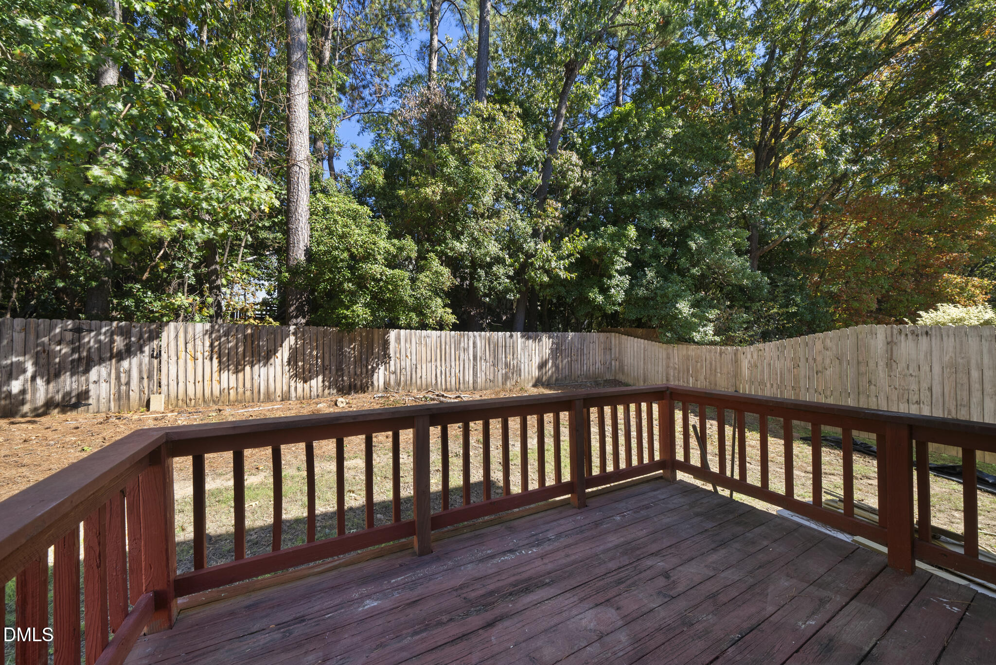 6108 New Market Way Raleigh, NC 27609 - Photo 19 of 31 a view of wooden deck