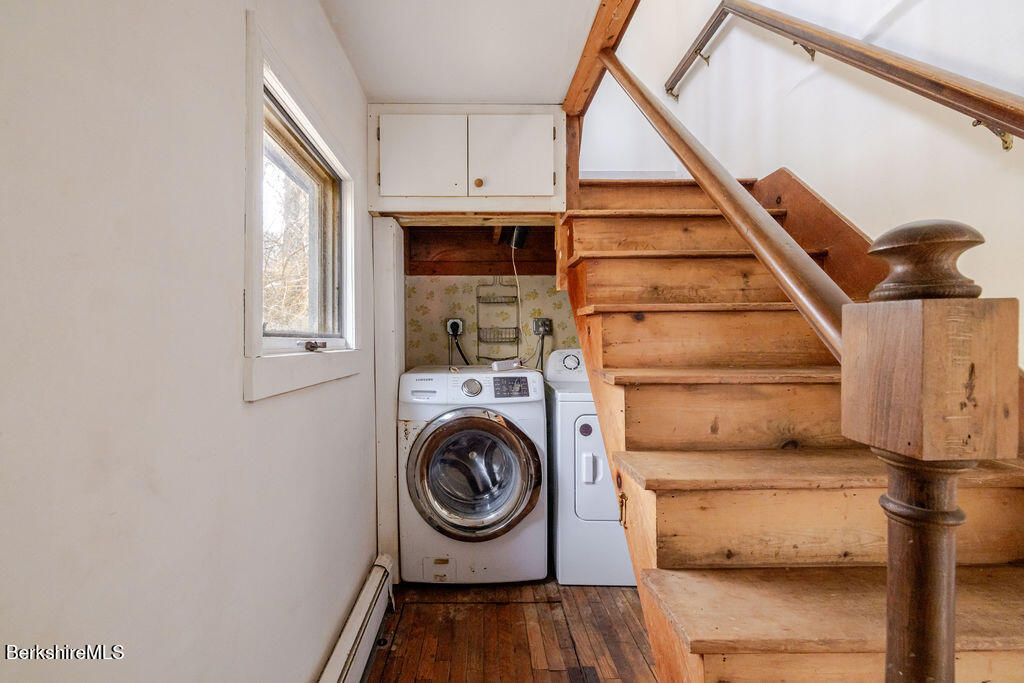 26 Lenox Road West Stockbridge, MA 01266 - Photo 18 of 40 a utility room with dryer and washer