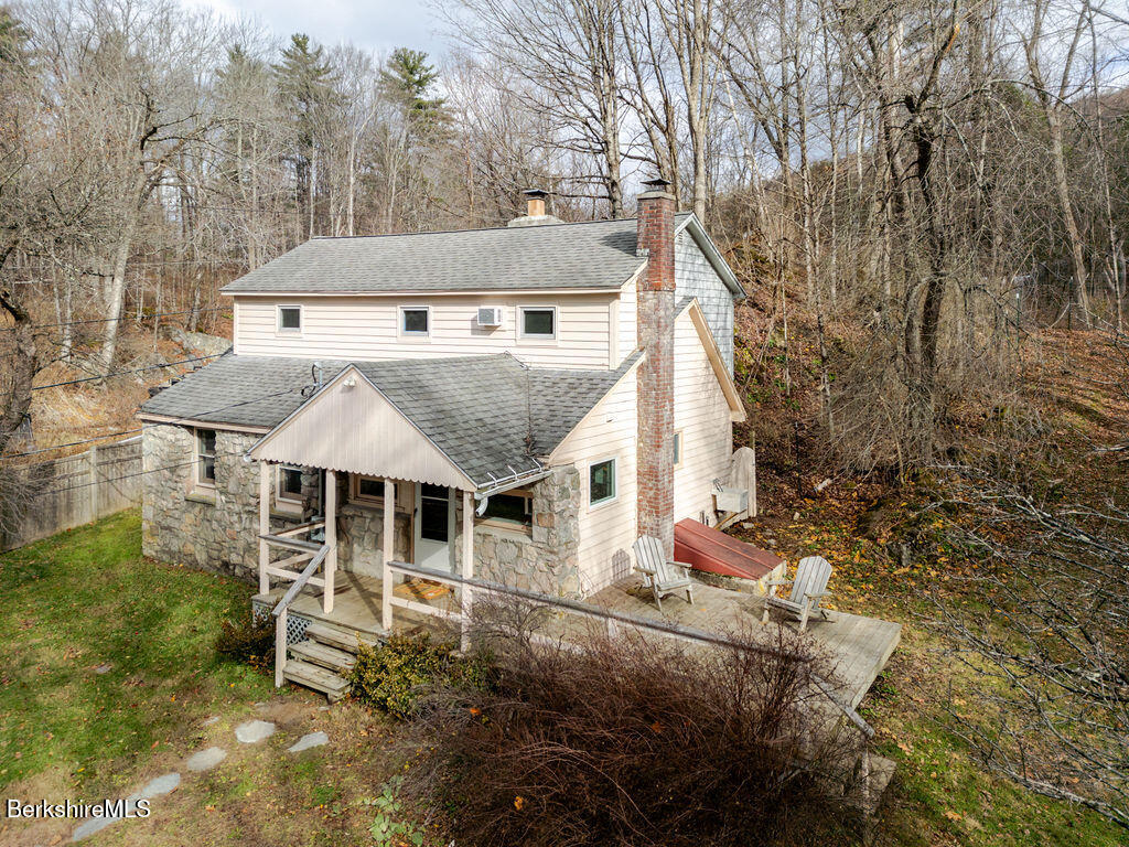 26 Lenox Road West Stockbridge, MA 01266 - Photo 2 of 40 a aerial view of a house with a yard
