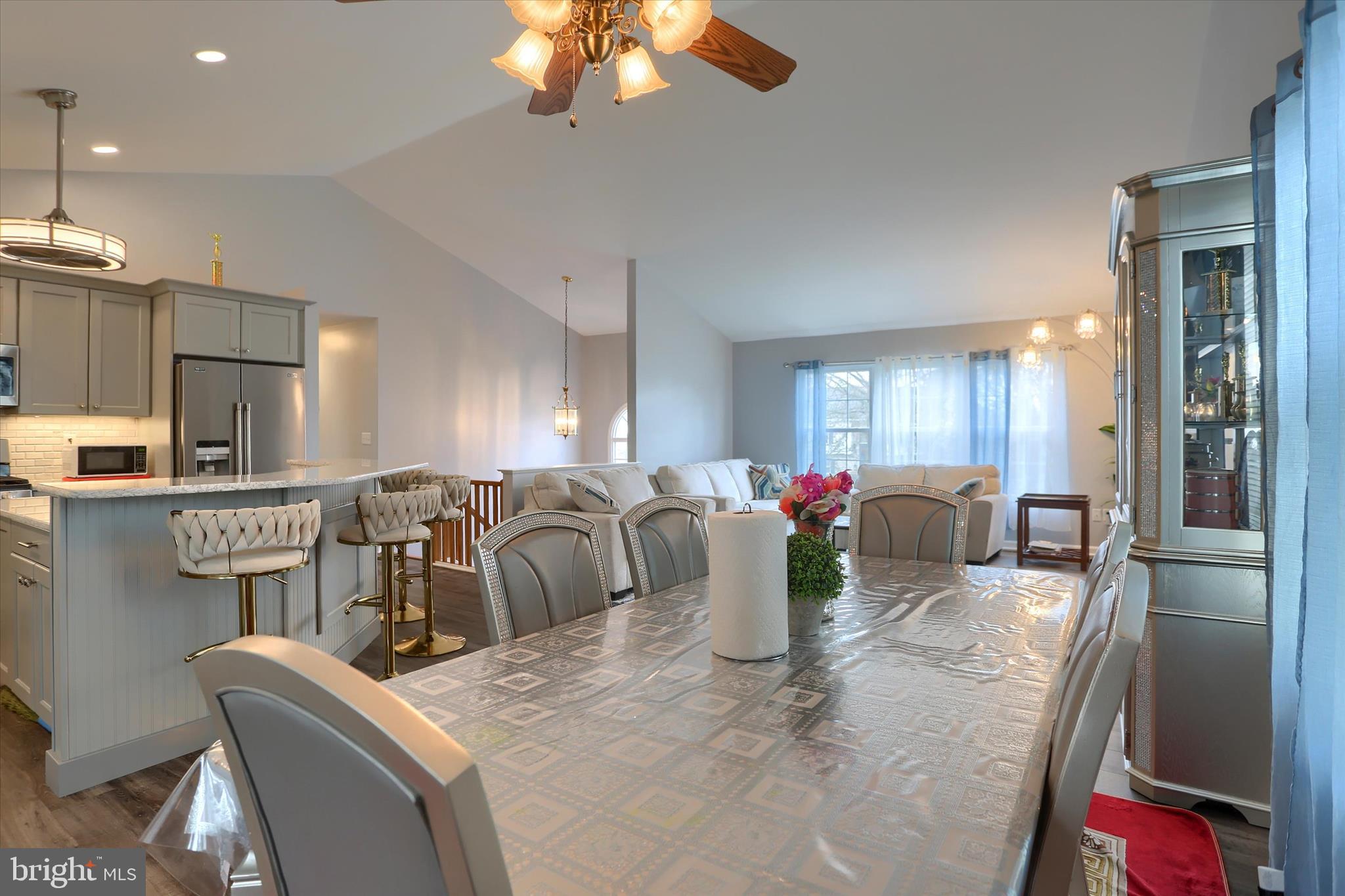 26 Rye Lane Palmyra, PA 17078 - Photo 13 of 52 a living room with furniture a dining table and chairs