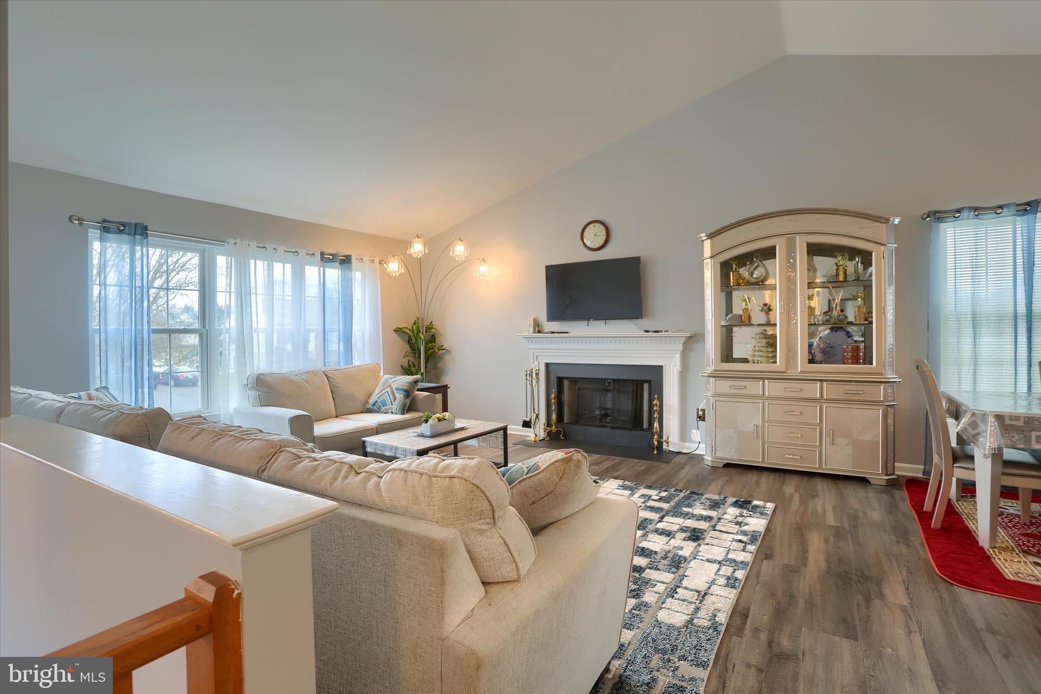 26 Rye Lane Palmyra, PA 17078 - Photo 7 of 52 a living room with furniture fireplace and flat screen tv