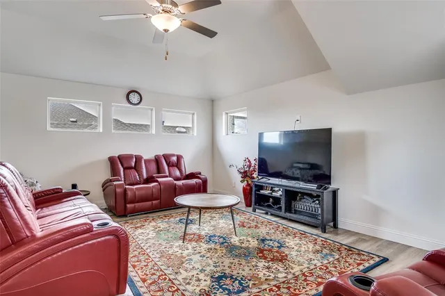 a bathroom with a double vanity sink and mirror