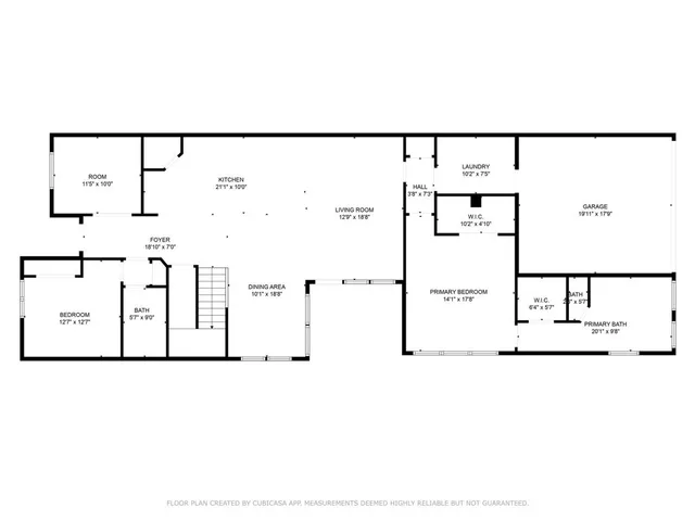 a picture of a floor plan