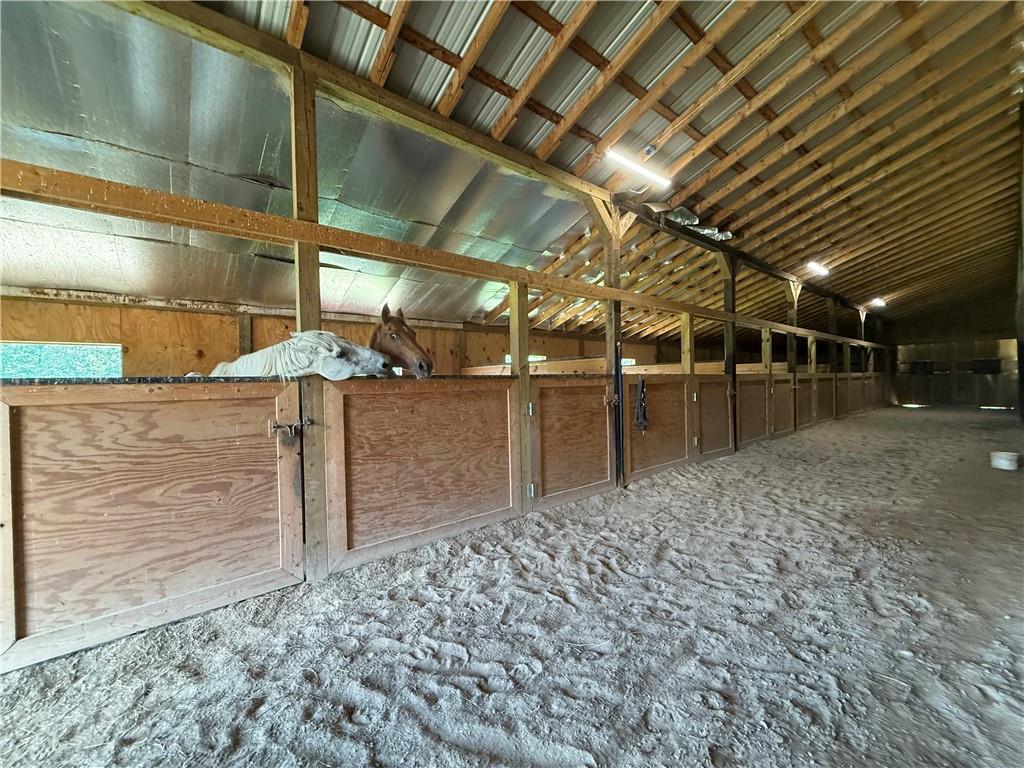 7157 Ridge Road Mahaffey, PA 15757 - Photo 13 of 50 a view of a garage