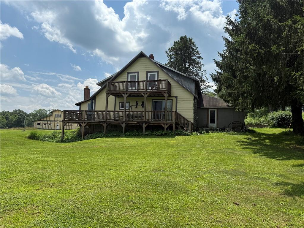 7157 Ridge Road Mahaffey, PA 15757 - Photo 27 of 50 a front view of a house with garden